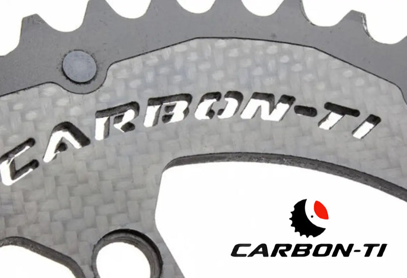 Carbon‑Ti X‑CarboRing wins the lightweight + premium ramping contest for 2× chainrings
