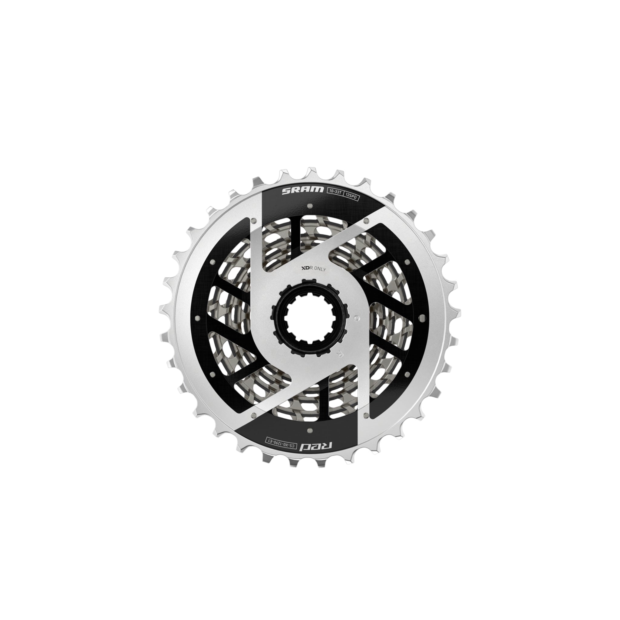 SRAM RED XG-1290 E1 Silver 12-Speed Cassette