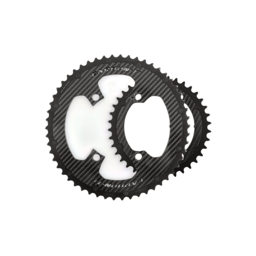 Carbon-Ti X-CarboRing EVO 4-Arm Chainring Set (select gear ratio)