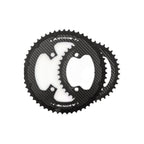 Carbon-Ti X-CarboRing EVO DA9200 110BCD 4-Arm Chainring Set