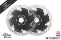Carbon‑Ti X‑Rotor Aero Centre Lock Disc Rotor – 160/160mm - Pedal Passion