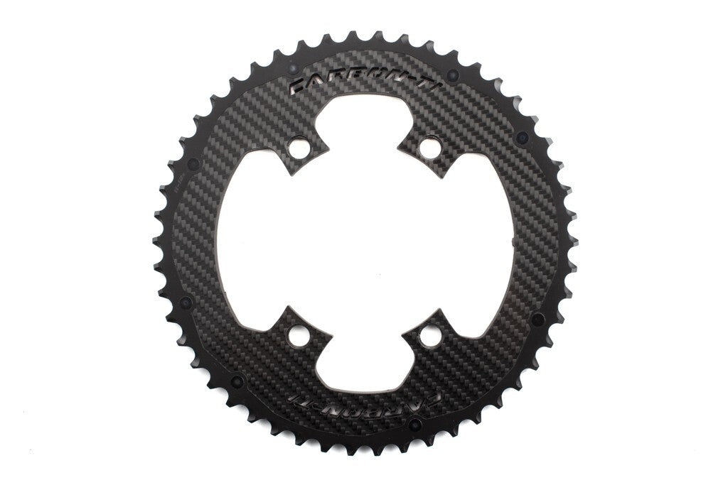 Carbon‑Ti X‑CarboRing 50 x 110 X‑AXS (4‑Arm) Chainring - Pedal Passion