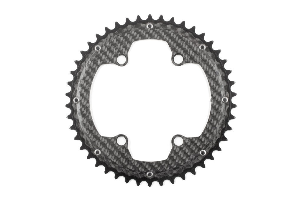 Carbon-Ti X-CarboRing 46 x 110 (4 arms) Chainring - Pedal Passion