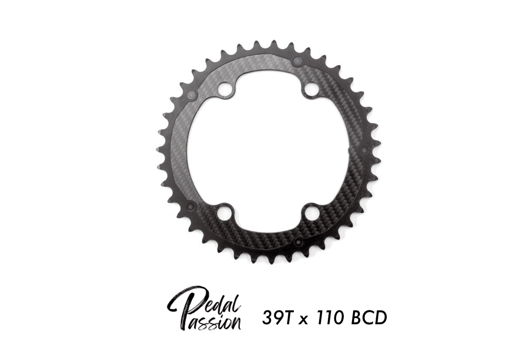 Carbon-Ti X-CarboRing 39 x 110 (4 arms) Chainring - Pedal Passion