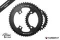Carbon-Ti X-CarboRing EVO 50/34 x 110 DA9200-P (4-arms) Chainrings - Pedal Passion