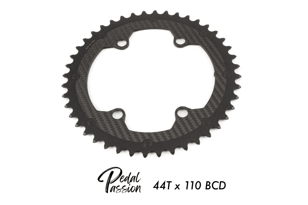 Carbon-Ti X-CarboRing 44 x 110 (4 arms) Chainring - Pedal Passion