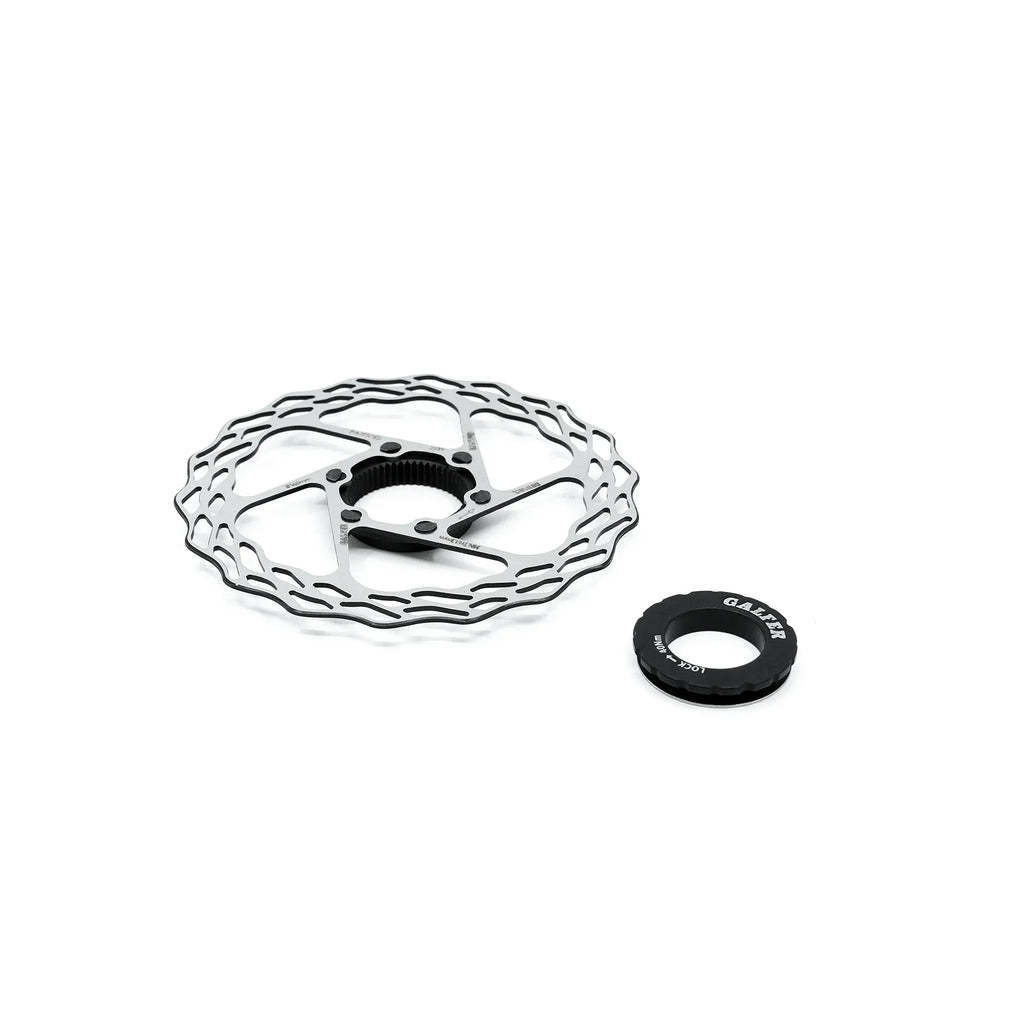 Galfer Fixed Disc Wave Centre‑Lock Brake Rotor 140/160 Options - Pedal Passion