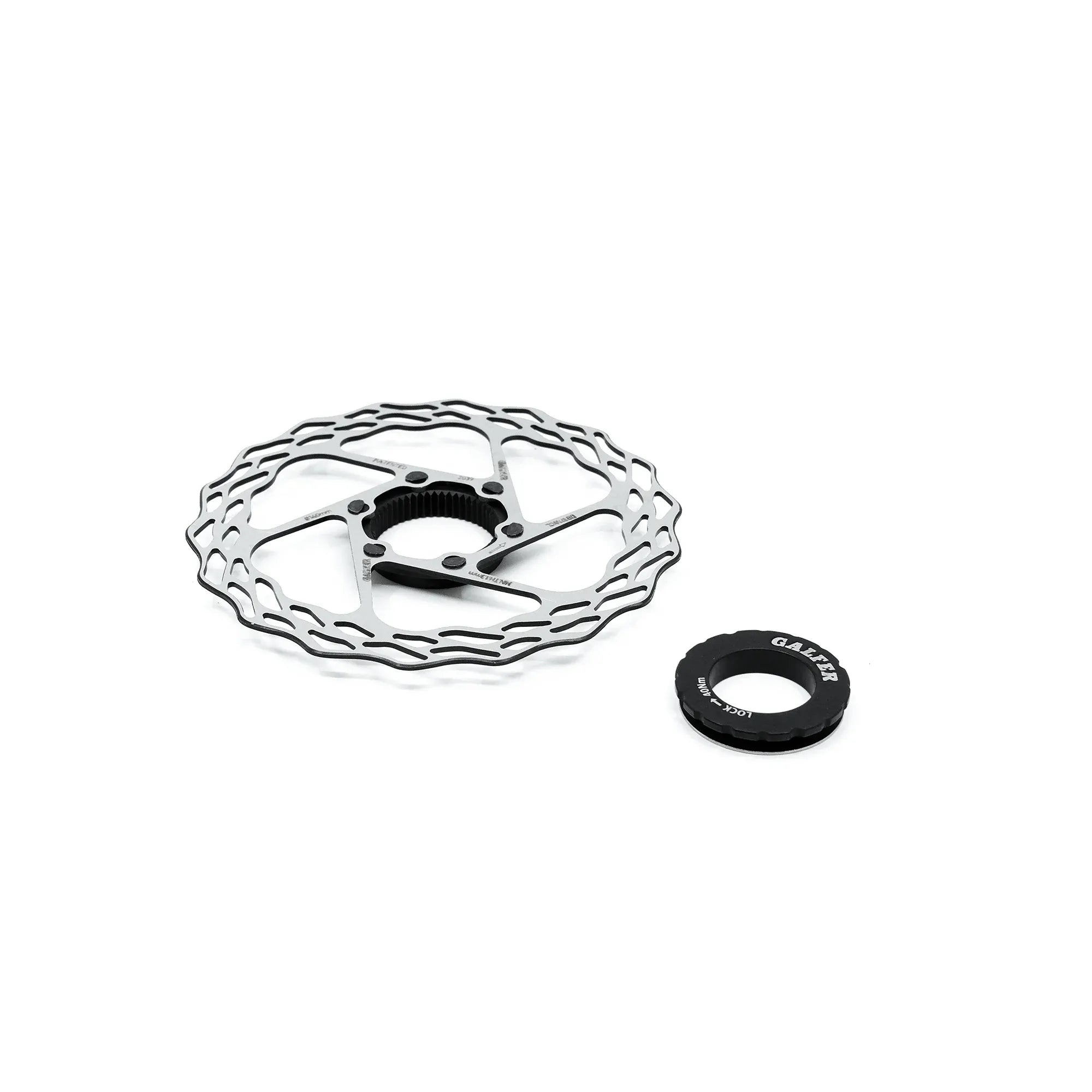 Galfer Fixed Disc Wave Centre‑Lock Brake Rotor 140/160 Options - Pedal Passion