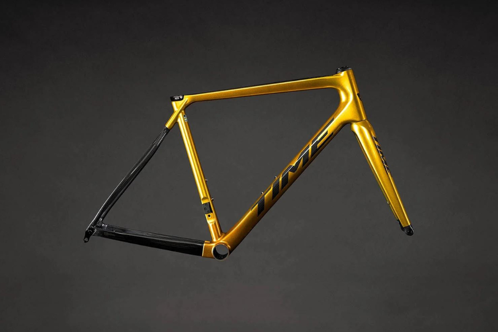 TIME Alpe d’Huez Brilliant Gold (V39) Road Frameset