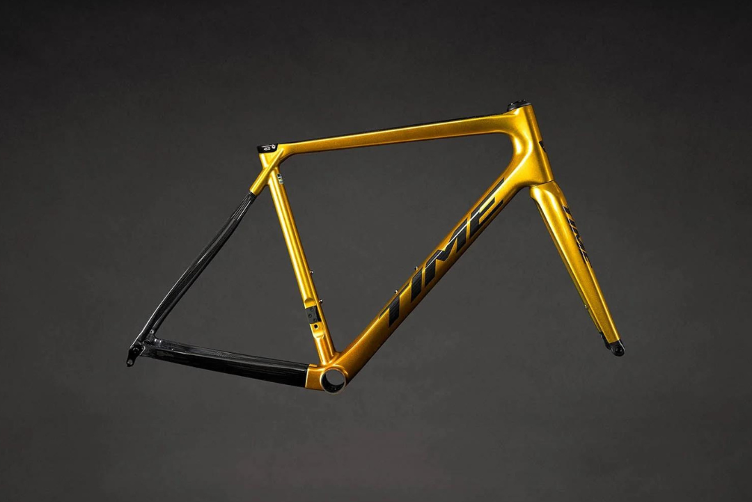 TIME Alpe d’Huez Brilliant Gold (V39) Road Frameset