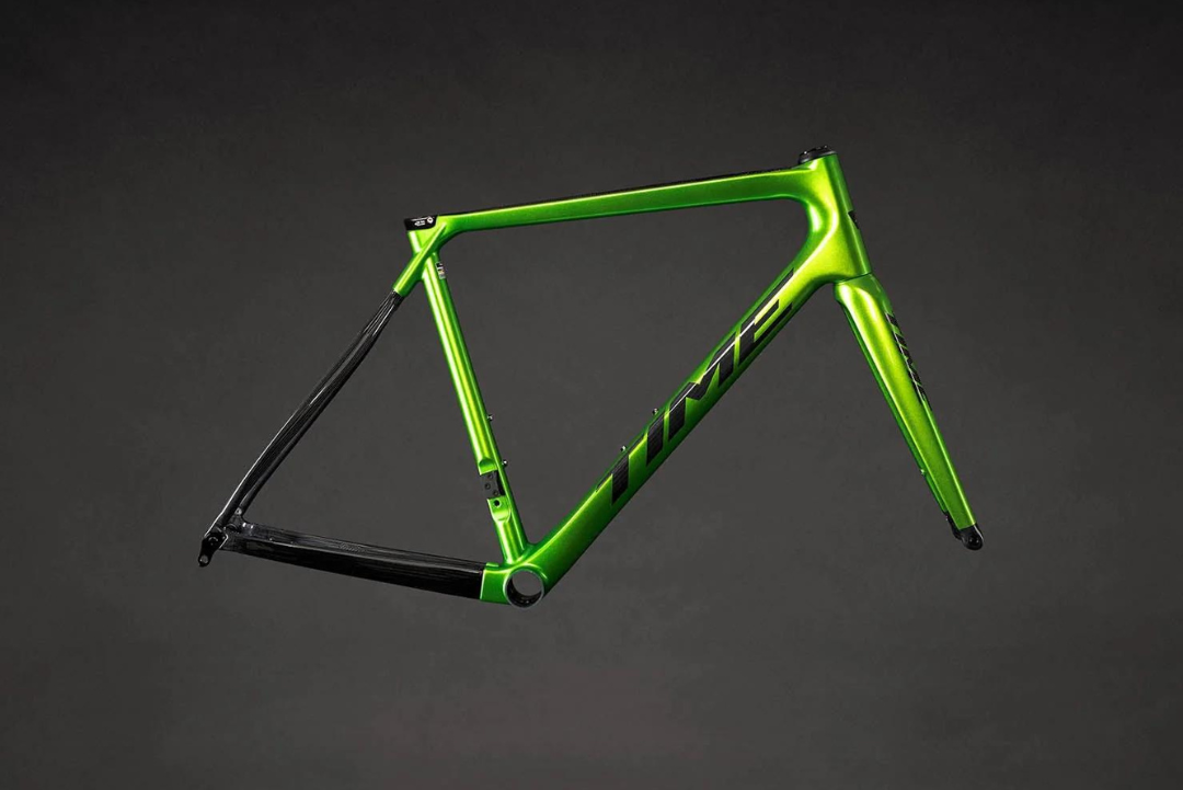 TIME Alpe d’Huez Brilliant Green (V37) Road Frameset