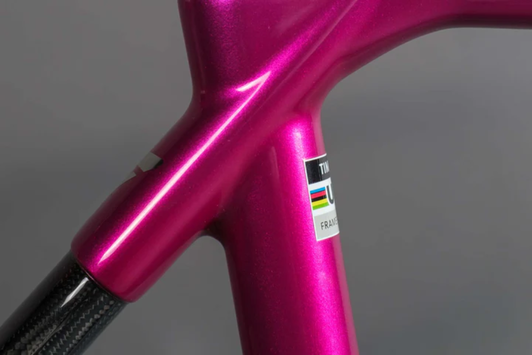 TIME Alpe d’Huez Brilliant Pink (V38) Road Frameset