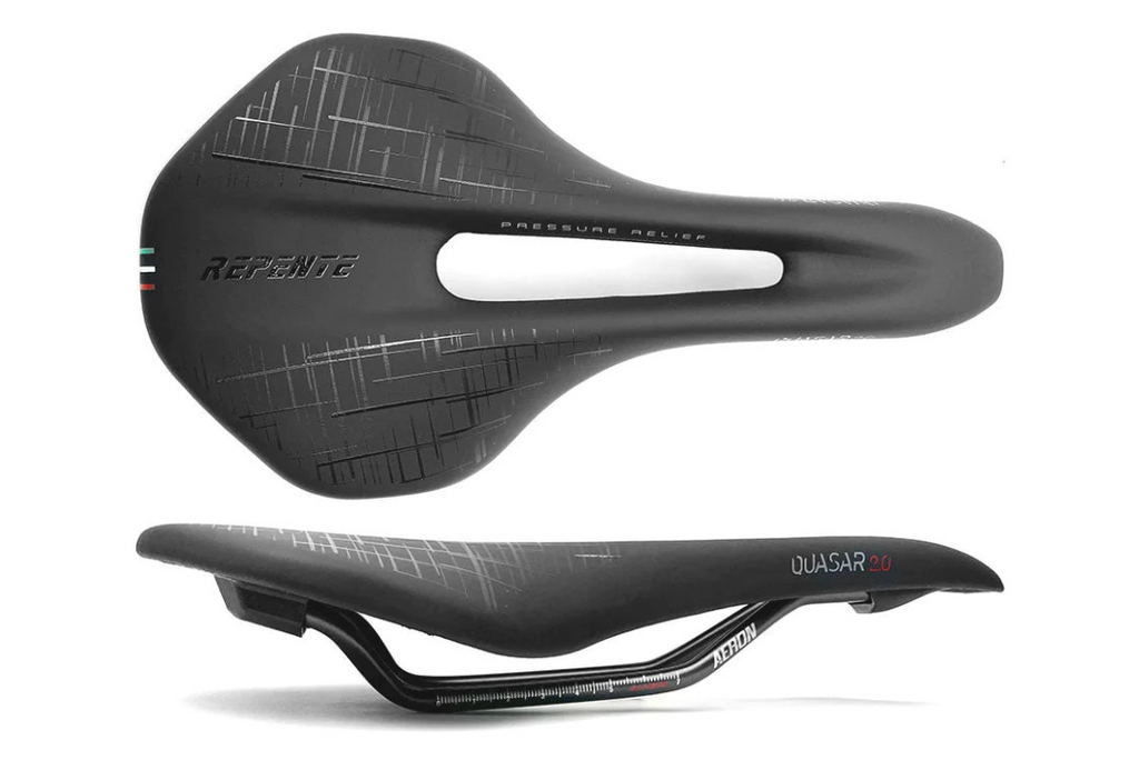 Selle Repente Quasar 2.0 Aeron Saddle – Black - Pedal Passion