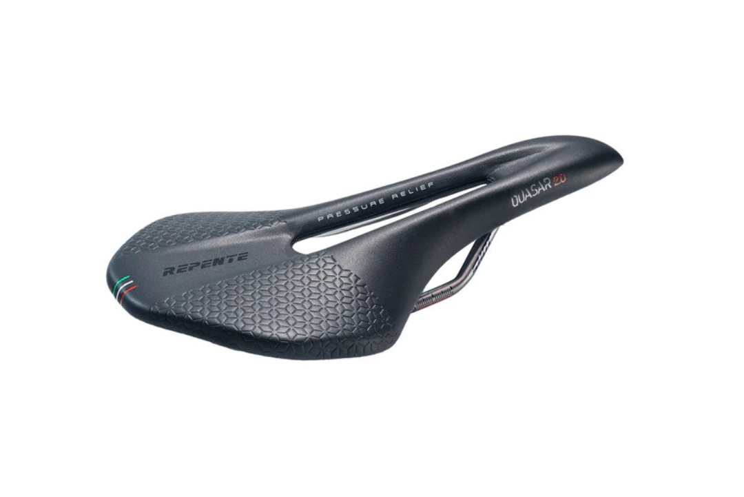 Selle Repente Quasar 2.0 Aeron Saddle – Black - Pedal Passion