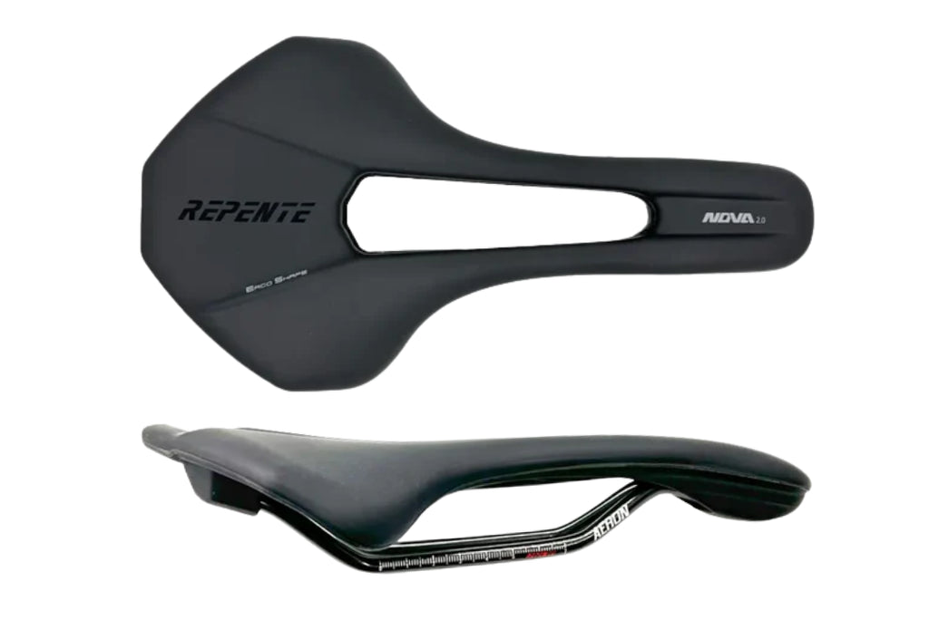Selle Repente NOVA 2.0 AERON Saddle – All Black - Pedal Passion