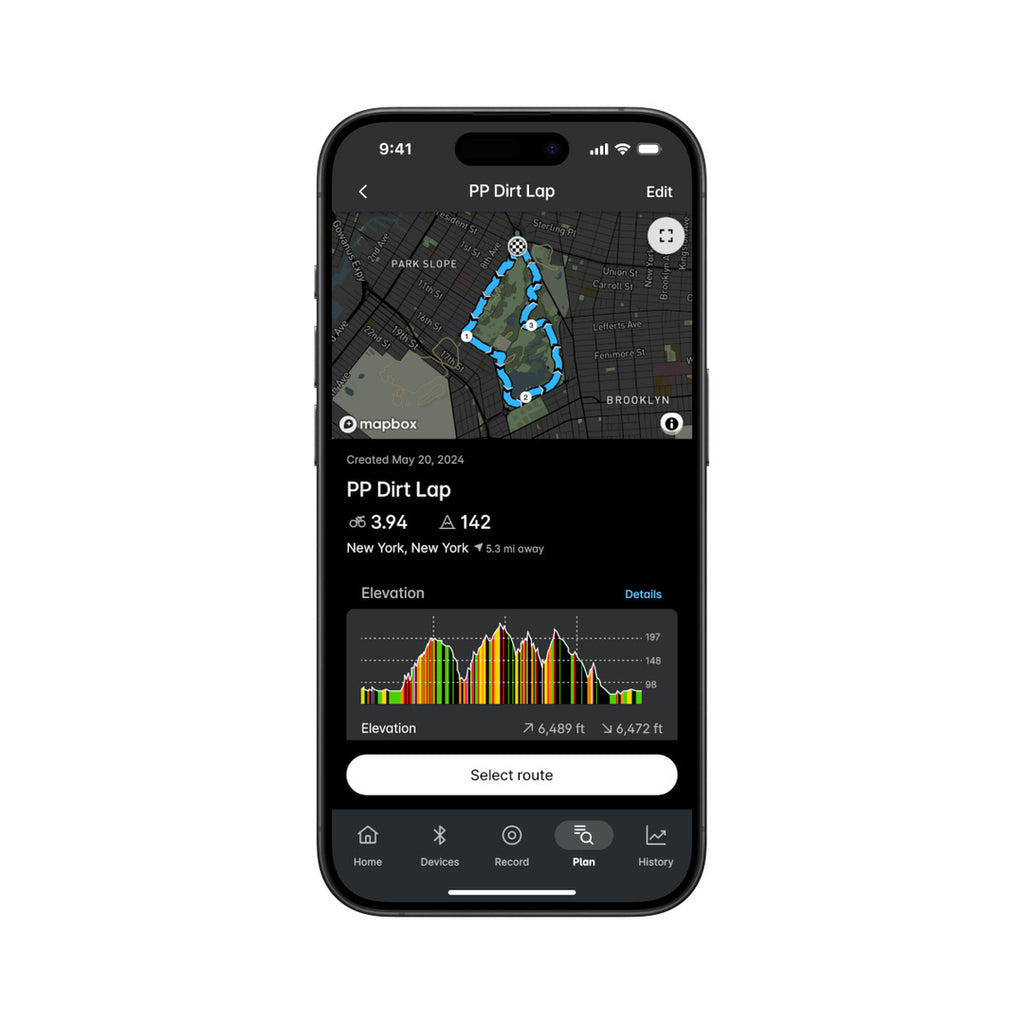 Wahoo ELEMNT ACE GPS Bike Computer + TRACKR Heart Rate Monitor Bundle - Pedal Passion