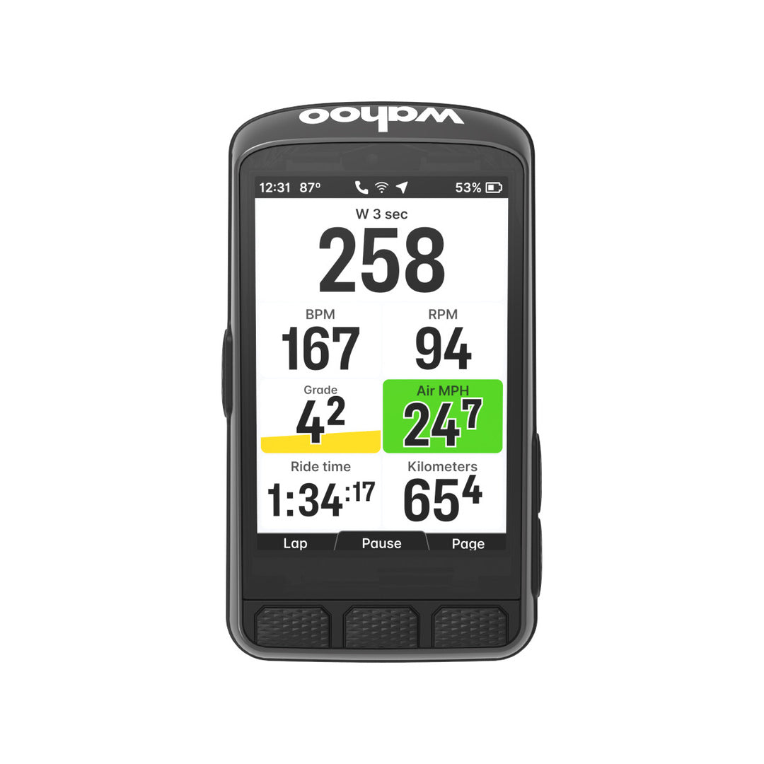 Wahoo ELEMNT ACE GPS Bike Computer - Pedal Passion