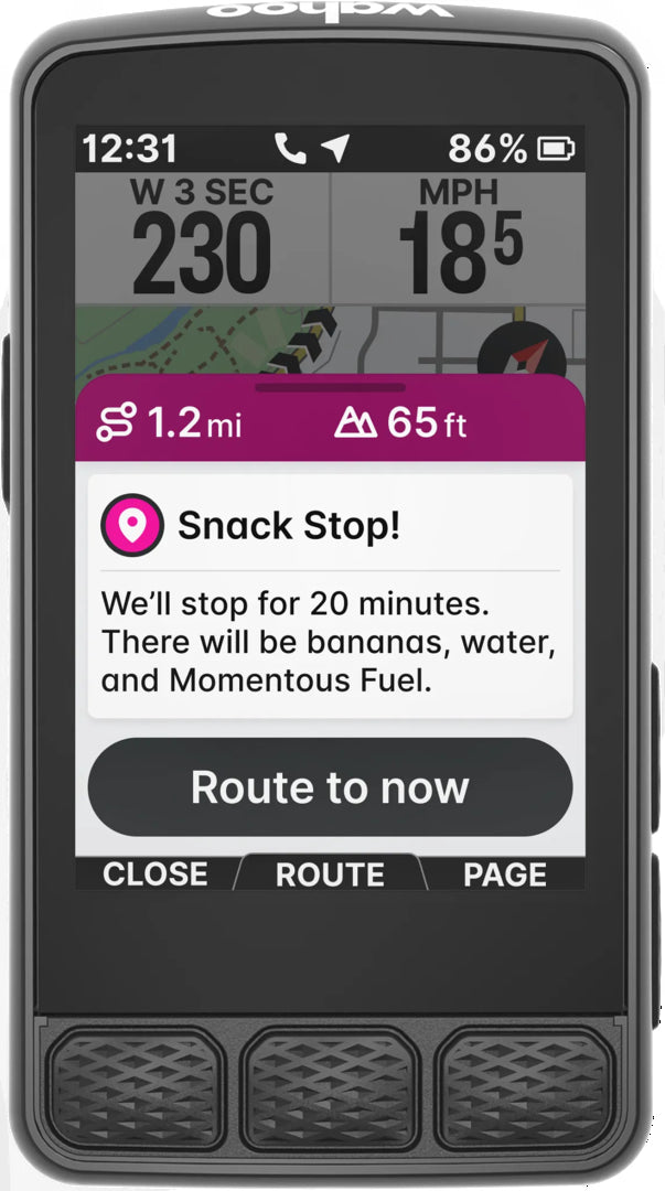 Wahoo ELEMNT ROAM 3.0 GPS Bike Computer - Pedal Passion
