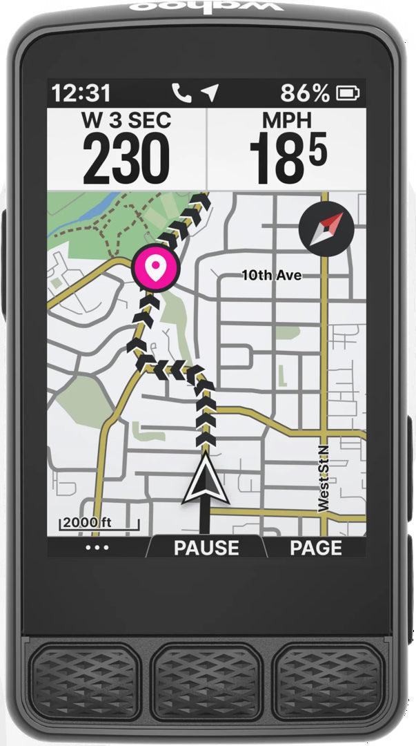 Wahoo ELEMNT ROAM 3.0 GPS Bike Computer - Pedal Passion