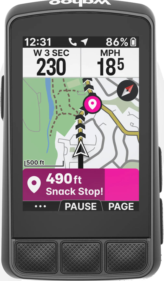 Wahoo ELEMNT BOLT 3.0 GPS Bike Computer - Pedal Passion