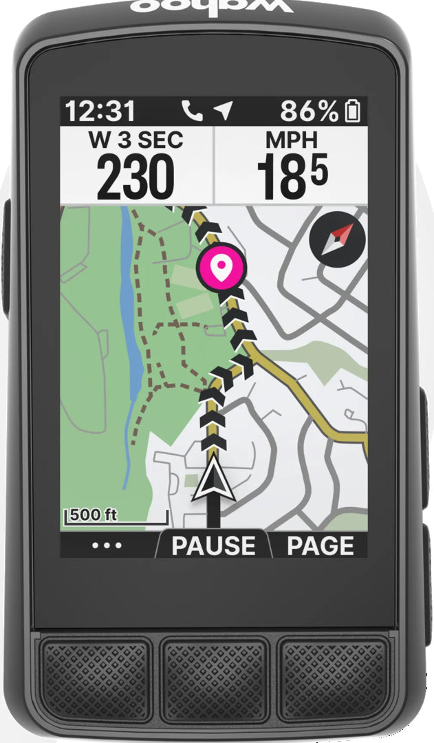 Wahoo ELEMNT BOLT 3.0 GPS Bike Computer - Pedal Passion