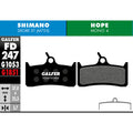 FD247 Disc Brake Pads for Shimano Deore XT & Hope Mono M4 - Pedal Passion