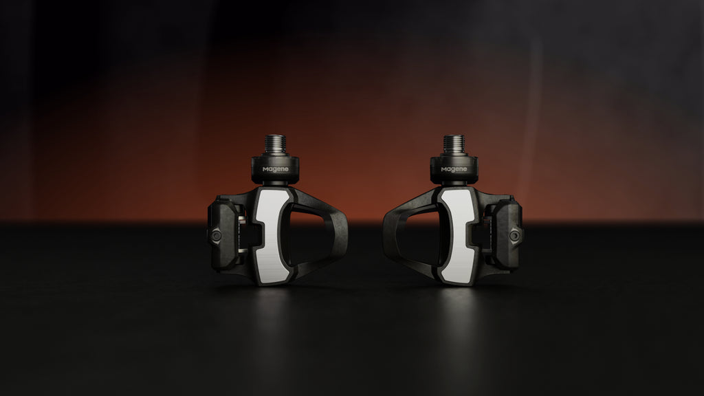 Magene P715S Dual‑Sided Power Meter Pedals – SPD‑SL - Pedal Passion