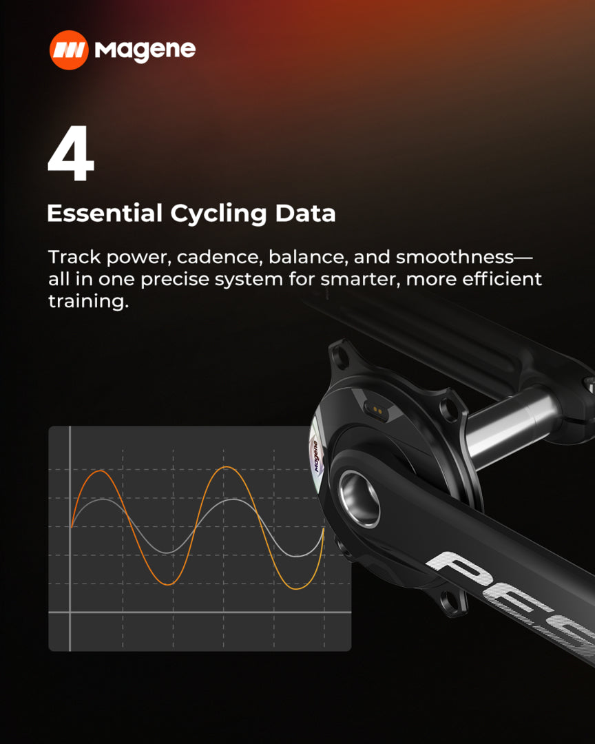 Magene PES P515 Spider Power Meter with PES20 Crank - Pedal Passion