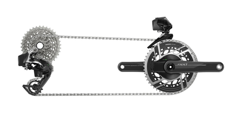 SRAM RED AXS E1 Power Meter Spider DUB (160mm, 165mm, 167.5mm, 170mm, 172.5mm, 175mm Crank Arm Option)