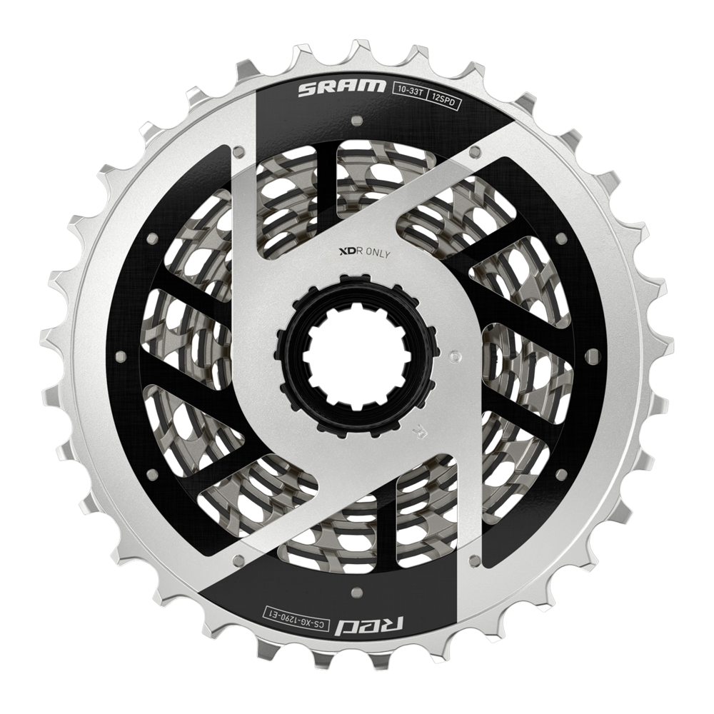 SRAM RED XG‑1290 E1 Cassette (10-28T, 10-30T, 10-33T, 10-36T options) - Pedal Passion