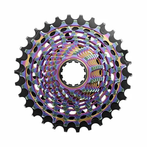 SRAM RED XG‑1290 E1 Rainbow Cassette – 12 Speed (10-28T, 10-30T, 10-33T, 10-36T options)
