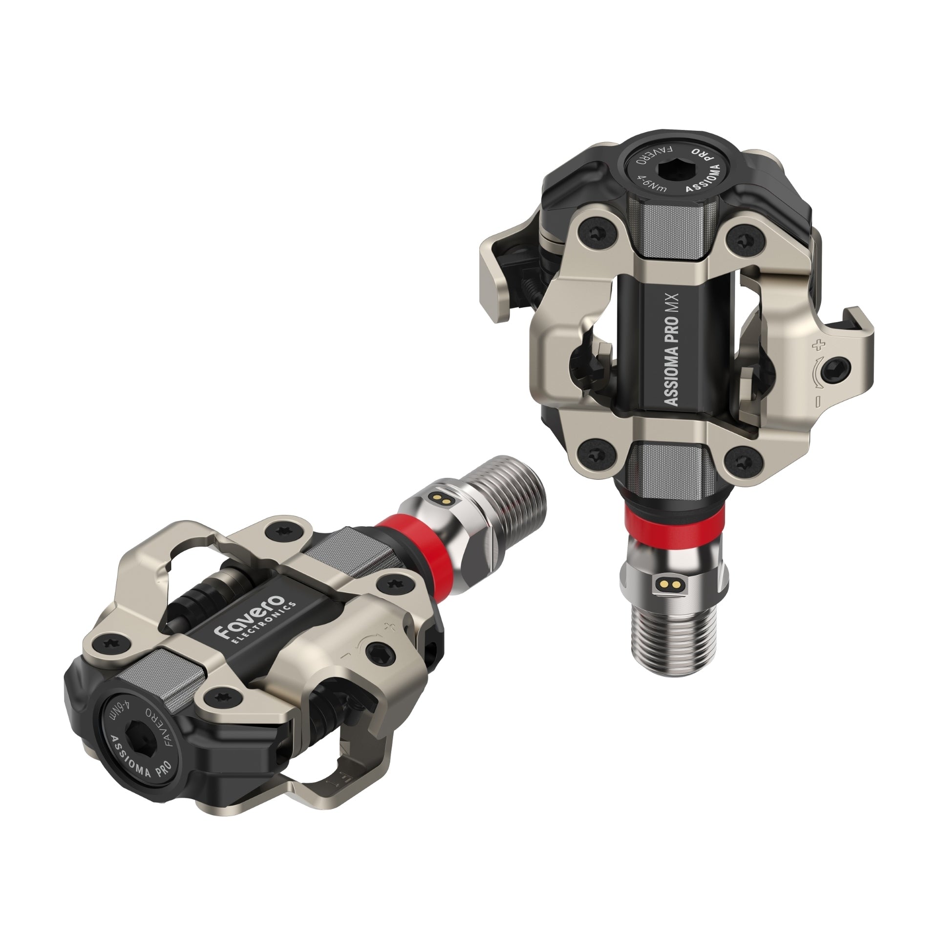 Favero Assioma PRO MX‑2 Power Pedals (Dual‑Sided, SPD®)