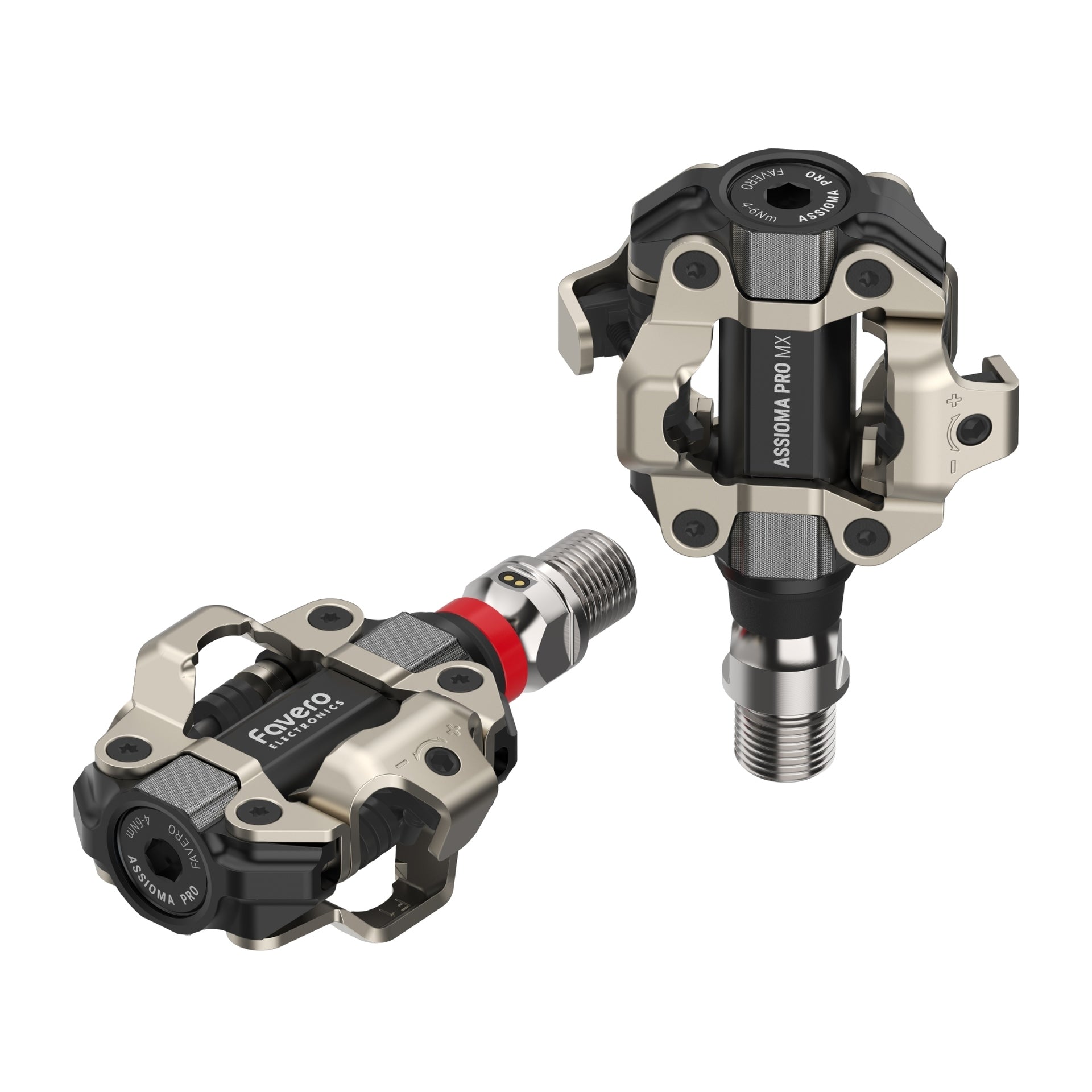 Favero Assioma PRO MX‑1 Power Pedals (Single‑Sided, SPD®)