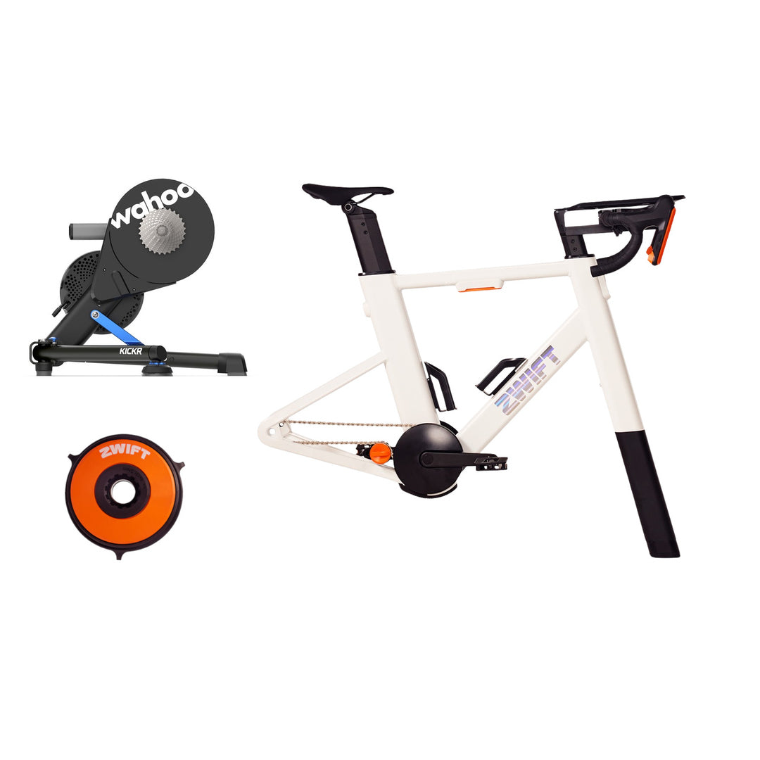 Zwift Ride + Wahoo KICKR v6 Bundle (Includes Zwift Cog + Click) - Pedal Passion
