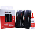 Vittoria Corsa N.EXT TLR Twin Pack (Black) – 700×28c - Pedal Passion
