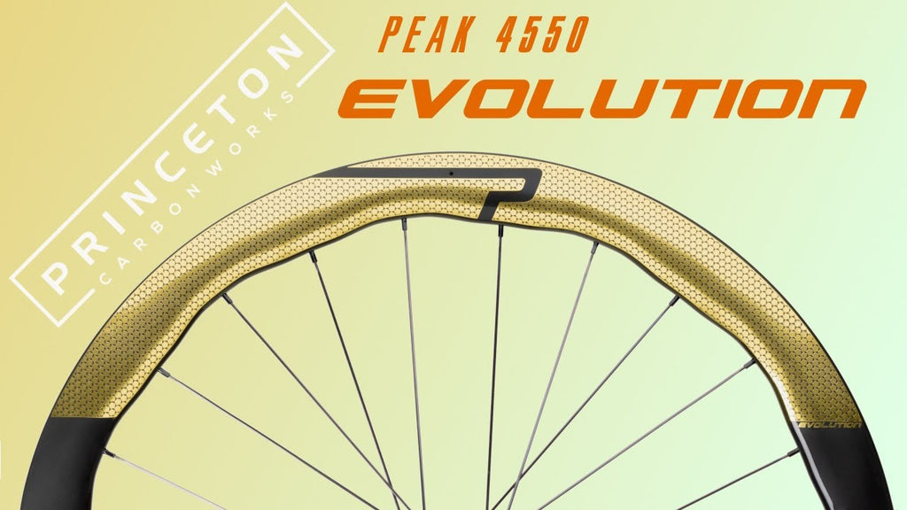 Princeton CarbonWorks PEAK 4550 EVO Wheelset — White Industries (Disc) - Pedal Passion