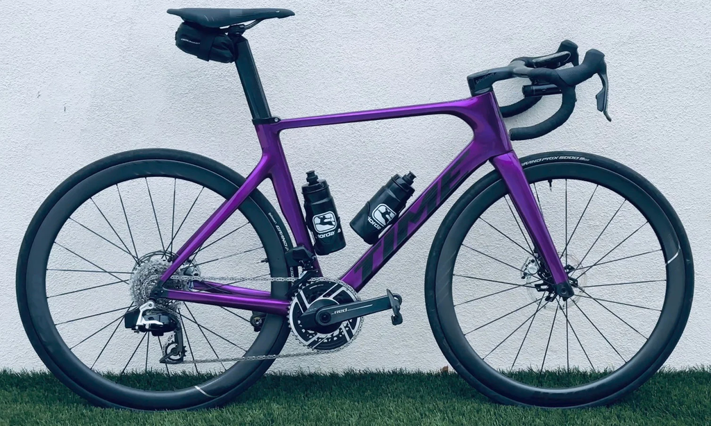 TIME SCYLON Brilliant Purple Road Frameset