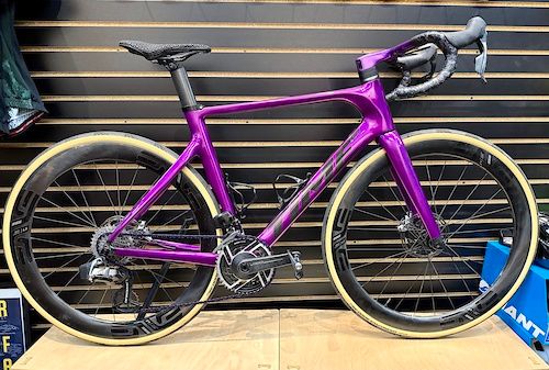 TIME SCYLON Brilliant Purple Road Frameset