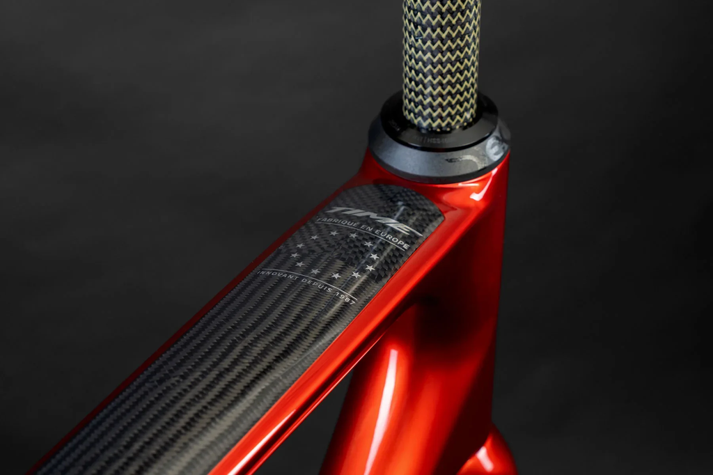 TIME Alpe d’Huez Brilliant Red (V35) Road Frameset - Pedal Passion
