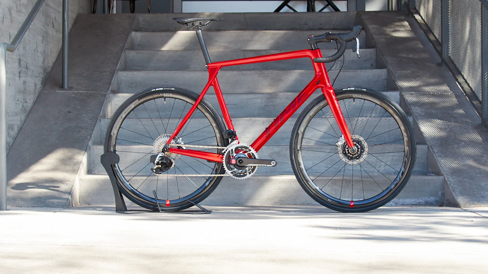 TIME Alpe d’Huez Brilliant Red (V35) Road Frameset