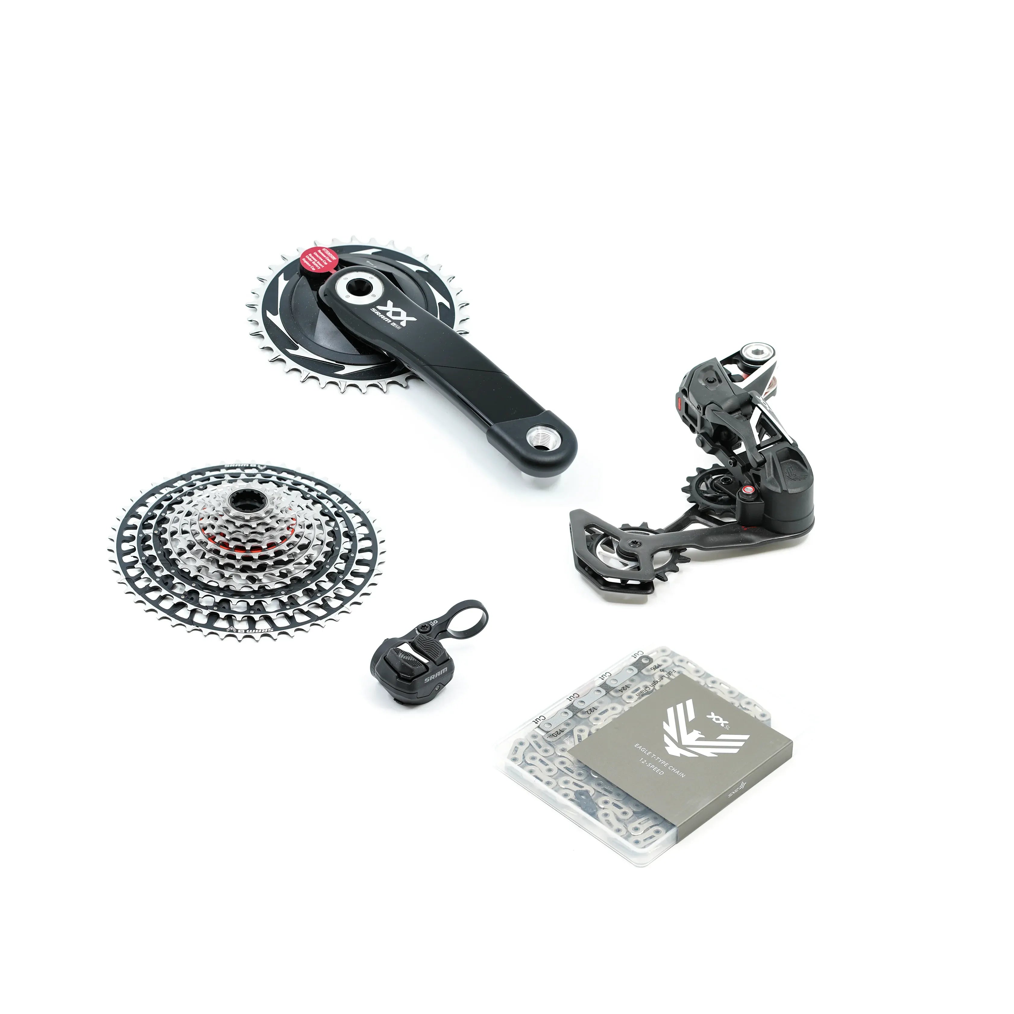 SRAM XXSL T‑Type Eagle Transmission Power Meter AXS Groupset 170mm (10–52T)