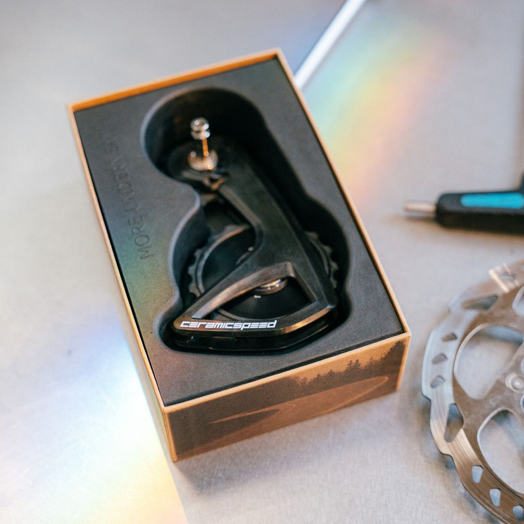 CeramicSpeed OSPW RS Alpha for Shimano Dura‑Ace RD‑9250 / Ultegra RD‑8150 (Black) - Pedal Passion