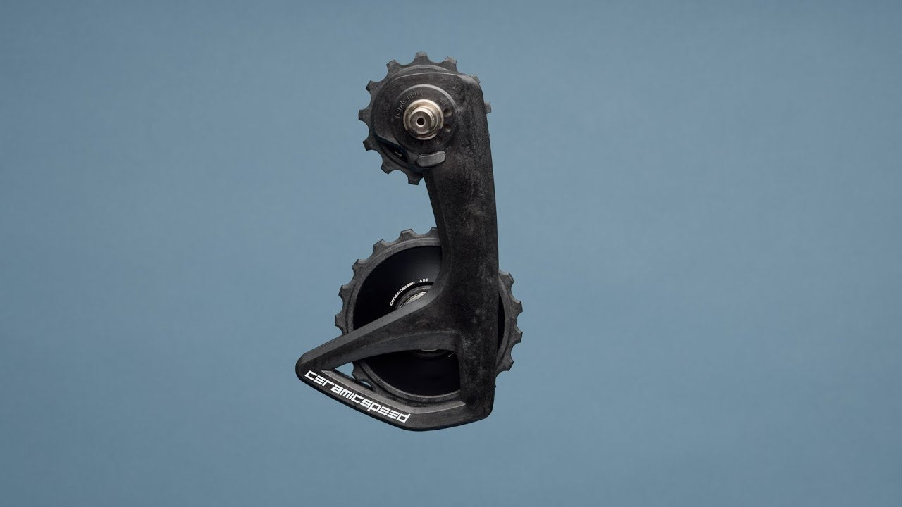 CeramicSpeed OSPW RS 5‑Spoke for Shimano RD‑9250 / RD‑8150 (Black / Red / Gold / Blue) - Pedal Passion