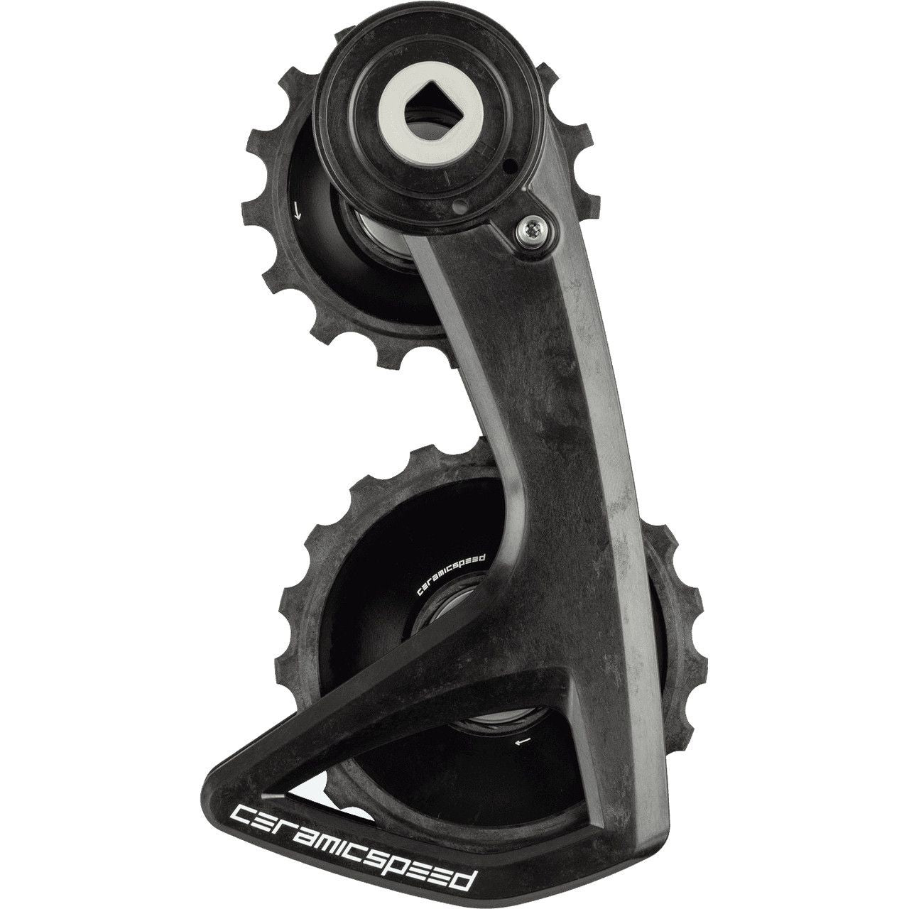 CeramicSpeed OSPW RS Alpha for SRAM RED AXS (Black) - Pedal Passion