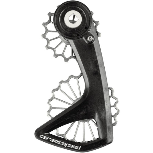 CeramicSpeed OSPW RS 3D‑Printed Hollow Titanium “Alt” (Oil‑Slick / Coated) for SRAM RED/Force AXS - Pedal Passion
