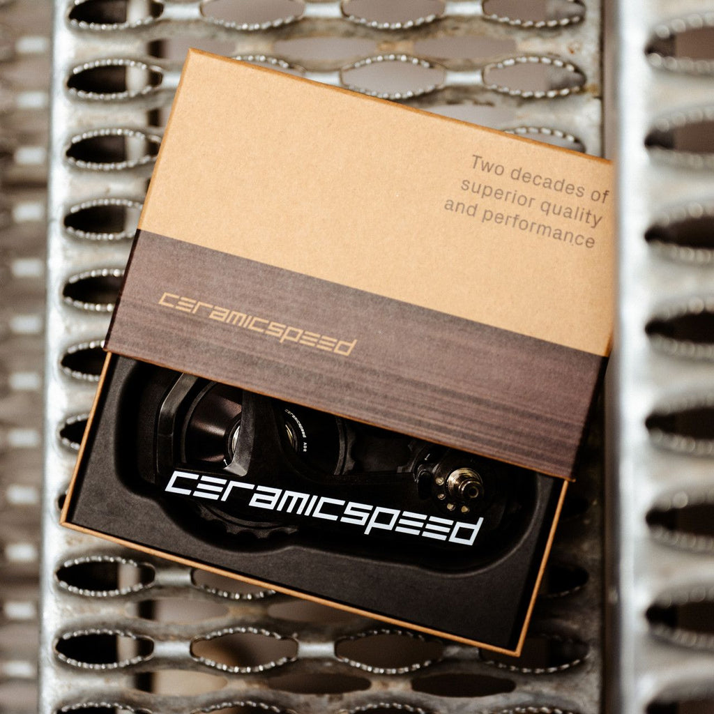 CeramicSpeed OSPW RS Alpha for Shimano Dura‑Ace RD‑9250 / Ultegra RD‑8150 (Black) - Pedal Passion