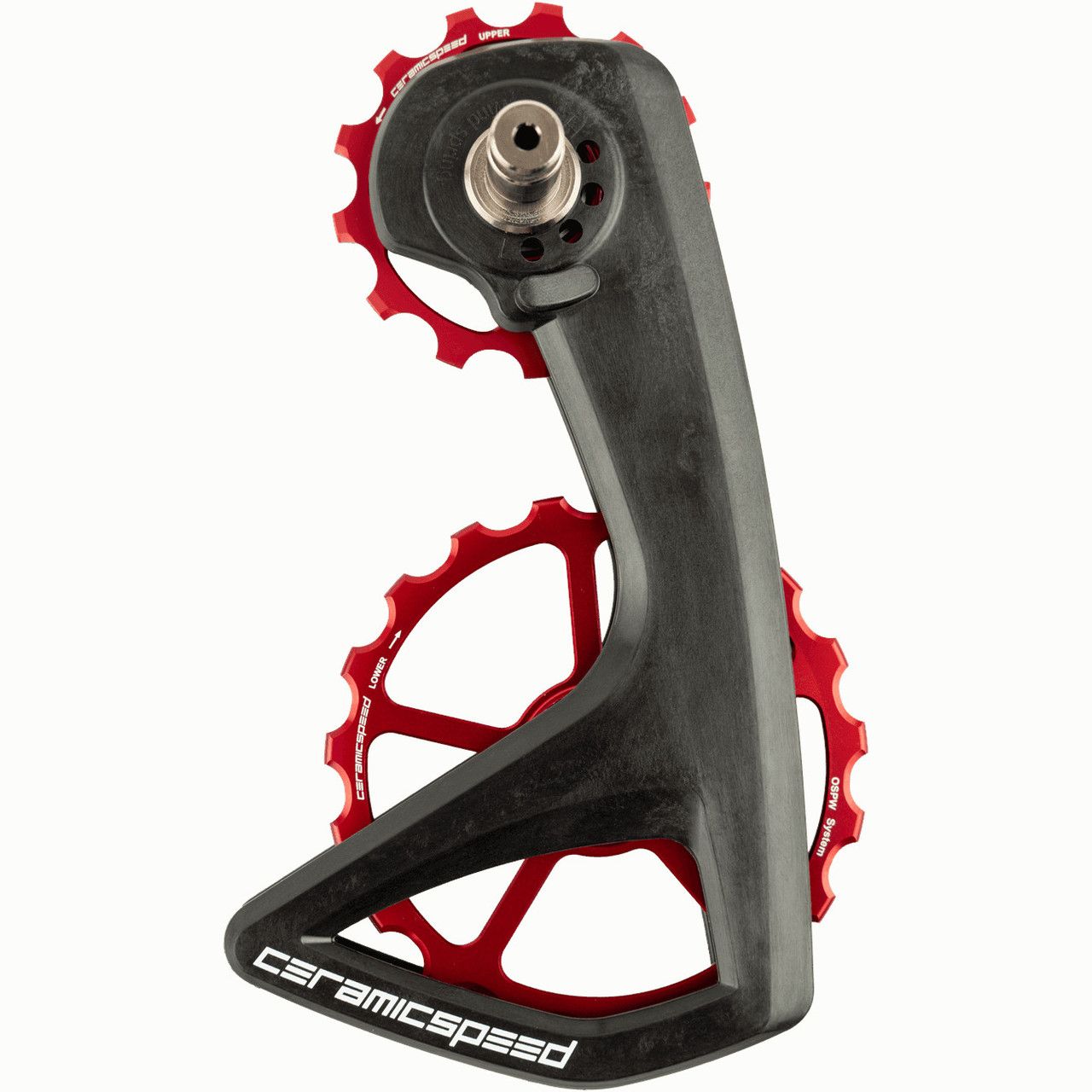 CeramicSpeed OSPW RS 5‑Spoke for Shimano RD‑9250 / RD‑8150 (Black / Red / Gold / Blue) - Pedal Passion