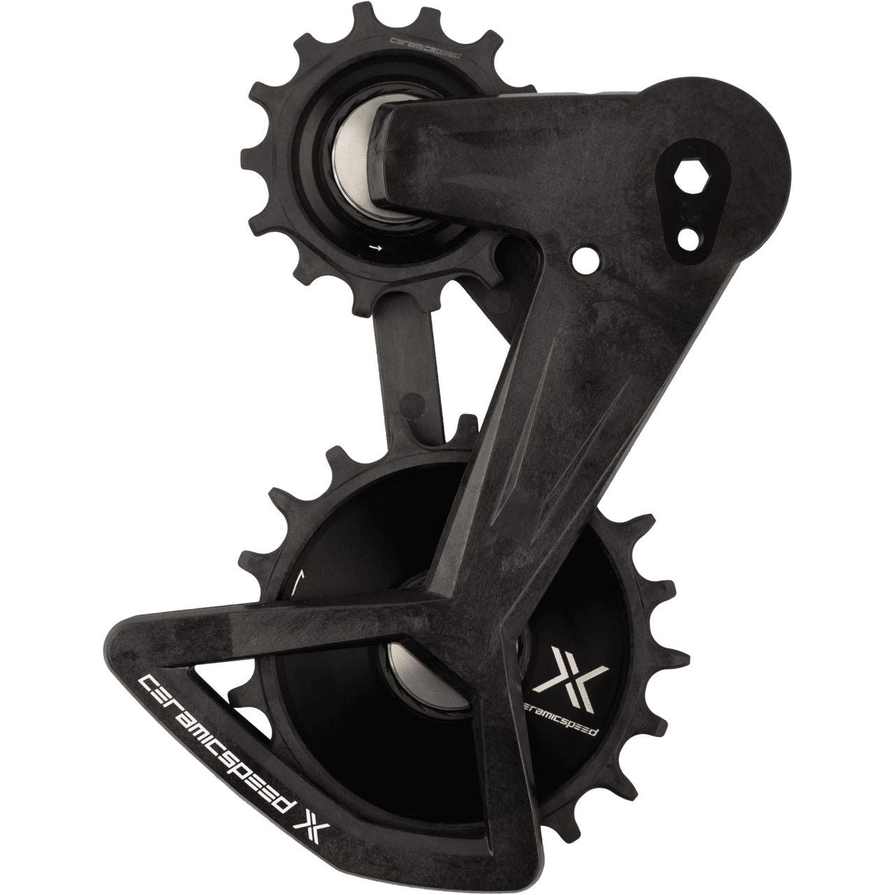 CeramicSpeed OSPW X for SRAM Eagle Transmission (Silver / Black) - Pedal Passion