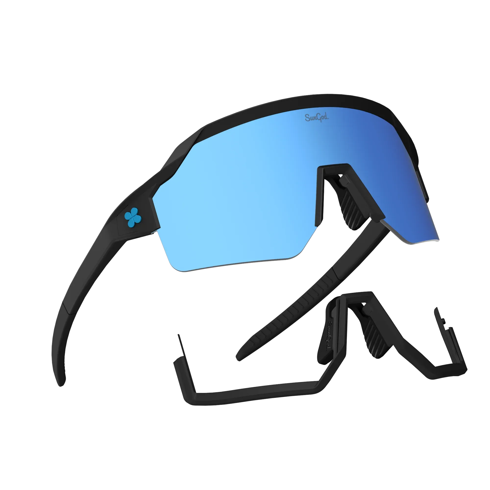SunGod Vulcans™ Cycling Sunglasses - Pedal Passion