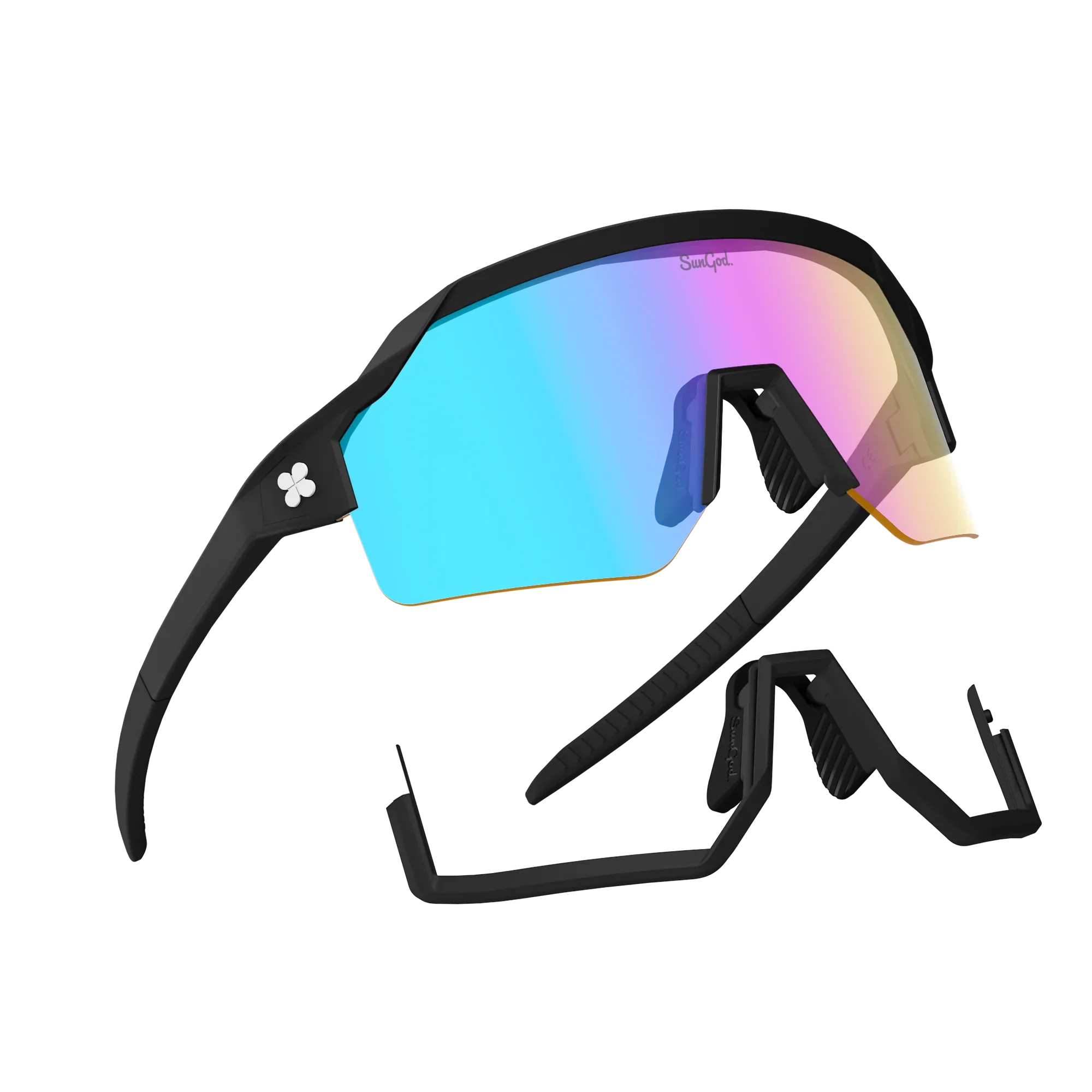 SunGod Vulcans™ Cycling Sunglasses - Pedal Passion